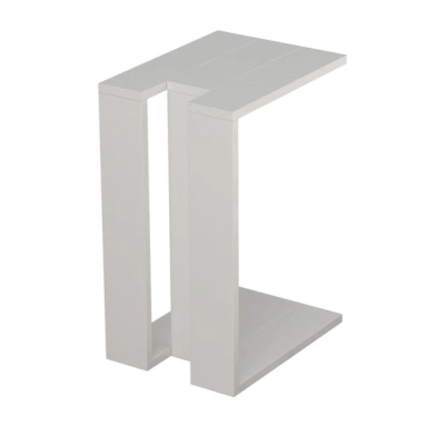 Přístavný stolek MUJU bílá