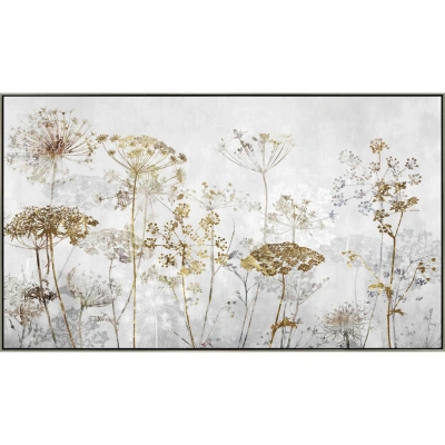 Monee TIŠTĚNÉ OBRAZY NA PLÁTNĚ, květiny, 120/70 cm